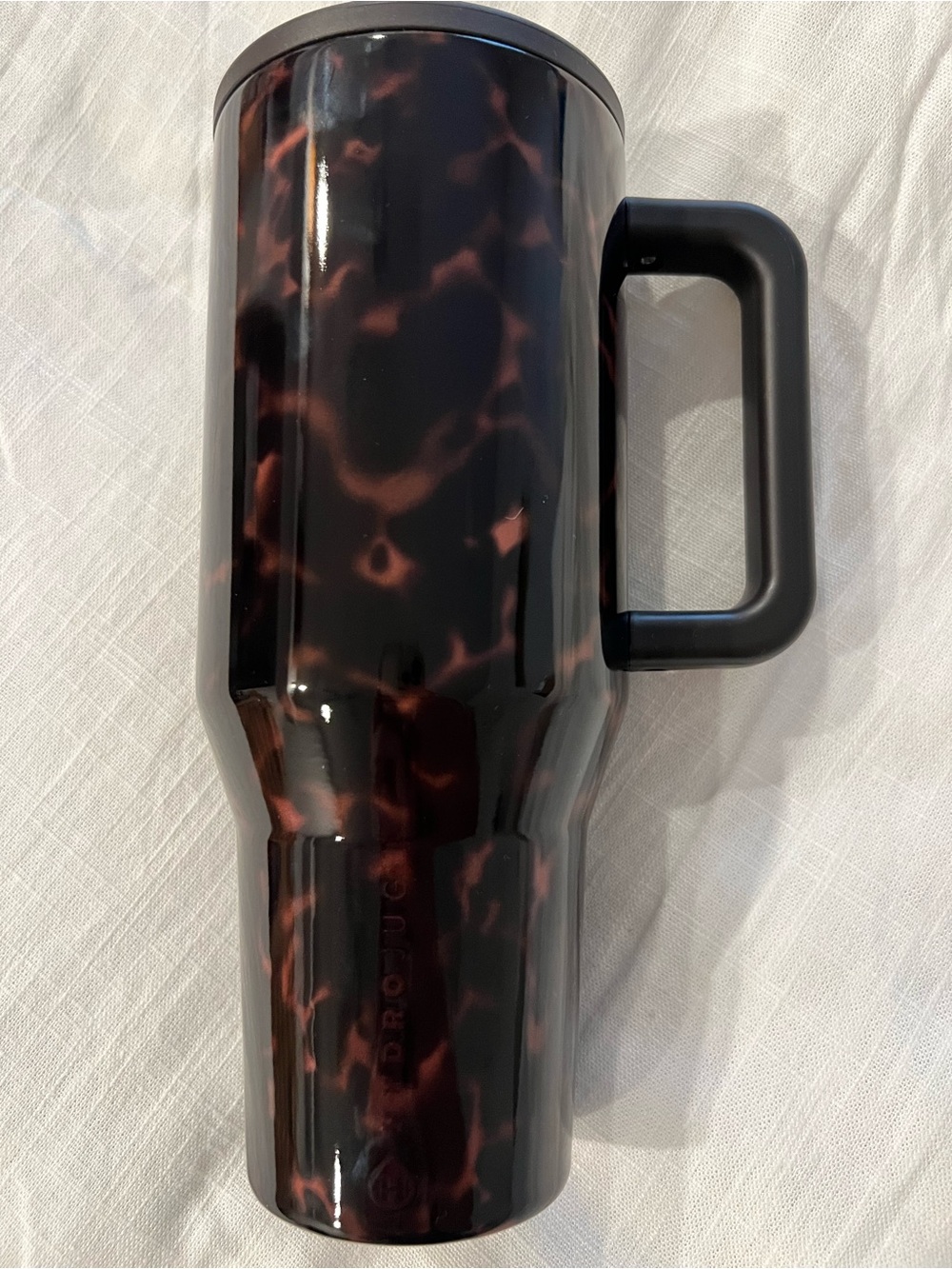HydroJug mocha Tortoiseshell Travel Tumbler 32 oz